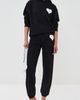SPRWMN SPRWMN Heart Sweatpants Black/White XL - 2