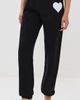 SPRWMN SPRWMN Heart Sweatpants Black/White XL - 3