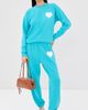 SPRWMN SPRWMN Heart Sweatshirt Aquamarine - 5