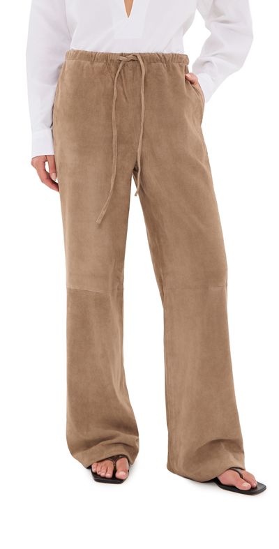 SPRWMN SPRWMN Kauai Suede Pants Taupe
