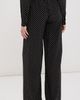 SPRWMN SPRWMN Silk Wide Leg Easy Pants Black Polka Dot - 3