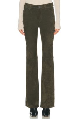 SPRWMN SPRWMN Suede Micro Flare Pant