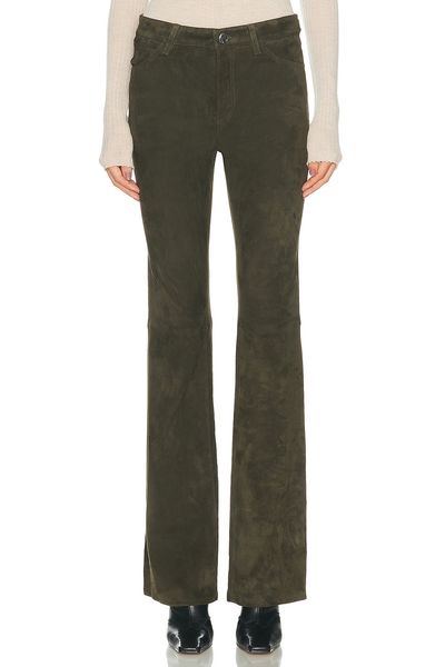 SPRWMN SPRWMN Suede Micro Flare Pant