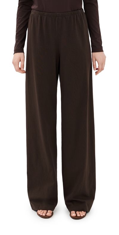 SPRWMN SPRWMN Wide Leg Easy Pants Americano