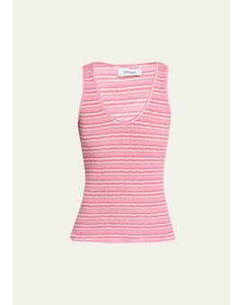 SPRWMN Striped Knit Tank Top