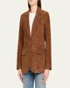 SPRWMN Suede Classic Blazer - 3