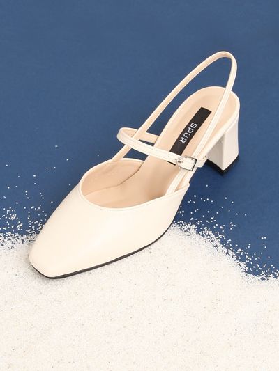 SPUR Consil Mary-Jane Slingbacks (3 Colors)