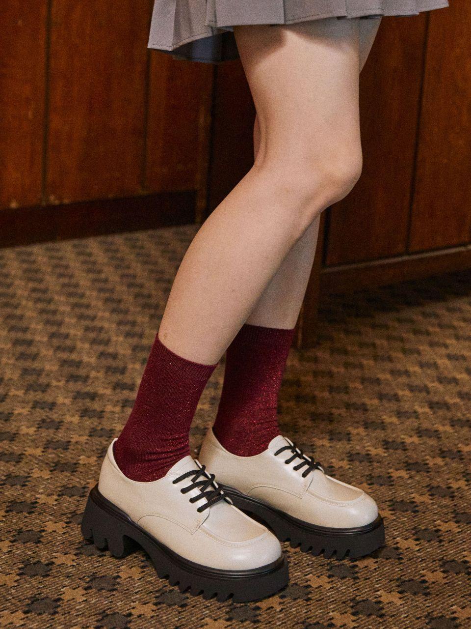 SPUR Lace - Up Derby platform lofer 5. 5cm - UA9010 (2c