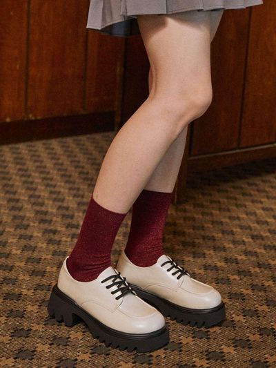 SPUR Lace - Up Derby platform lofer 5. 5cm - UA9010 (2c