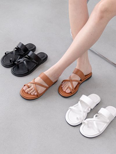 SPUR Lucid Strap Slippers_3 Colors