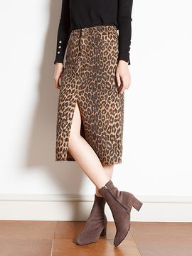 SPUR Spandex Suede Socks Ankle Boots - Dark Brown