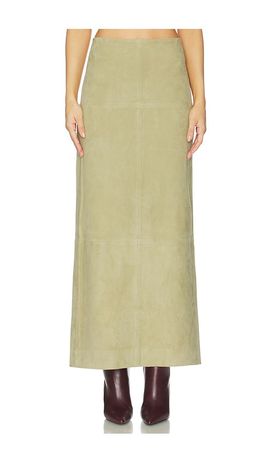 SRG SRG Sonya Suede Skirt