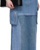 SRVC SRVC Blue Uma Denim Midi Skirt - 2