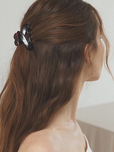 Ssecondo Mini pretzel hair claw clip, Sylvie_3 colors
