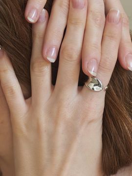 Ssecondo Silver925 Bold Mechanic Serene Ring