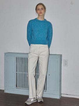 SSEMI ESSENTIAL WHITE JEANS