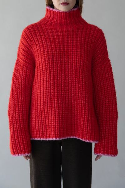 SSKEIN SSKEIN Sylvie Handknit Pullover