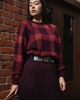 SSKEIN SSKEIN Tartine Plaid Pullover - 5