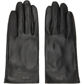 ssstein ssstein Black Leather Gloves