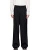 ssstein ssstein Black Long Wide Trousers - 1
