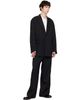 ssstein ssstein Black Long Wide Trousers - 4