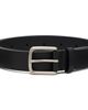 ssstein ssstein Black Pinned Buckle Classic Leather Belt - 1