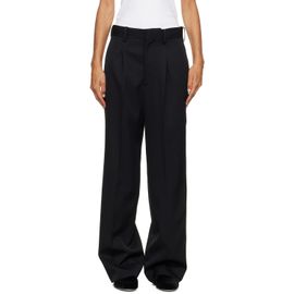 ssstein ssstein Black Straight Trousers