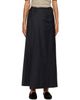 ssstein ssstein Black Wool & Silk Wrap Maxi Skirt - 1