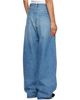 ssstein ssstein Blue Deformation Wide Denim Jeans - 3