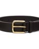 ssstein ssstein Brown Pinned Buckle Classic Leather Belt - 1