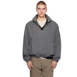 ssstein ssstein Gray Fleece Pullover Sweater