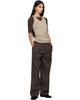 ssstein ssstein Gray Straight Trousers - 4