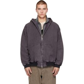 ssstein ssstein Gray Vintage Hooded Jacket
