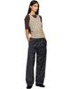 ssstein ssstein Gray Wool Silk Drawstring Easy Trousers - 4