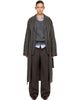 ssstein ssstein Taupe Doeskin Oversized Peak Lapel Chester Coat - 1