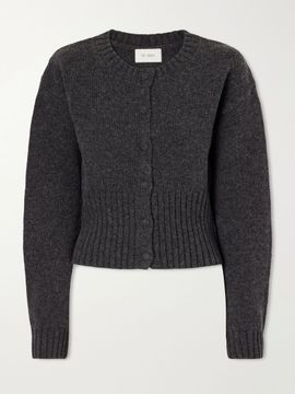 ST. AGNI Cropped wool cardigan