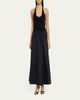 St. Agni Gathered Halter Maxi Dress - 2
