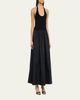 St. Agni Gathered Halter Maxi Dress - 4