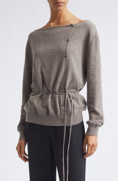 ST. AGNI ST. AGNI Asymmetrical Cashmere Cardigan