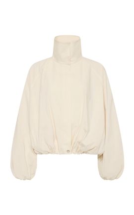 St. Agni St. Agni Balloon Stand Collar Cotton Jacket