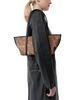 St. Agni St. Agni Bateau Slim Fawn Print Calf Hair Tote - 2