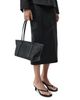 St. Agni St. Agni Bateau Slim Woven Leather Tote - 3