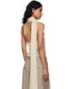 St. Agni St. Agni Beige Knit Scarf Top - 3