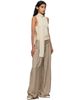 St. Agni St. Agni Beige Knit Scarf Top - 4