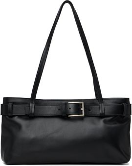 St. Agni St. Agni Black Belt Detail Baguette Bag