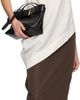 St. Agni St. Agni Black Belt Detail Baguette Bag - 4