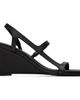 St. Agni St. Agni Black High Wedge Heeled Sandals - 1