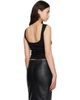 St. Agni St. Agni Black Organic Cotton Ballerina Tank Top - 3