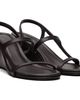 St. Agni St. Agni Brown High Wedge Heeled Sandals - 4