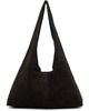 St. Agni St. Agni Brown Suede Soft Bag - 1